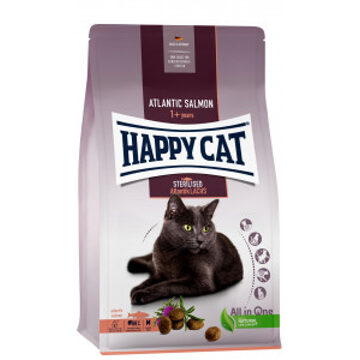 Happy Cat Adult Sterilised Atlantik Lachs (met zalm) kattenvoer 2 x 10 kg