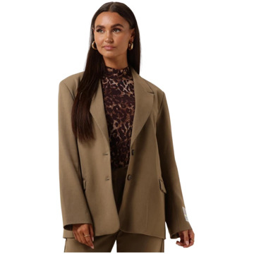 Harper & Yve Gouden Anna-bl Dames Blazer Harper & Yve , Brown , Dames - L,M