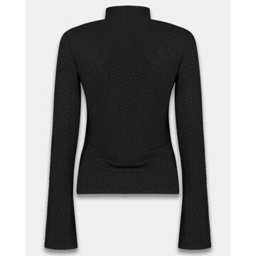 Harper & Yve Top lange mouw dw25p511 jaley Zwart - S