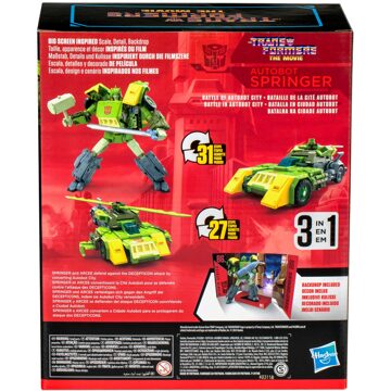 Hasbro The Transformers: The Movie Studio Series Leader Class Action Figure Autobot Springer 22 cm