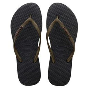 Havaianas slim logo metallic - Groen - 35