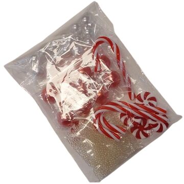 HBX natural living Waterparels Candy 120gr rood/wit