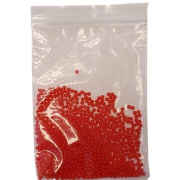 HBX natural living Waterparels rood zakje a 15gr