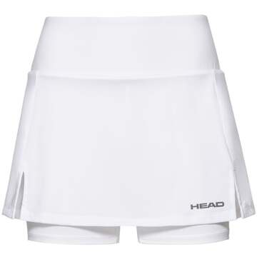 Head Club Basic Skort Tennis Tenniskleding Dames Wit - Maat L