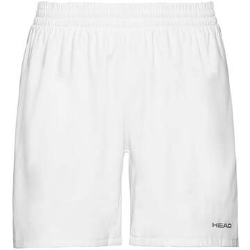 Head Club Short Tennis Broek Tenniskleding Heren Wit - Maat L