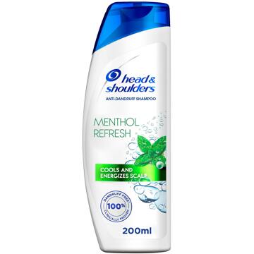 Head & Shoulders Anti-roos Shampoo Head & Shoulders Shampoo Menthol Refresh 200 ml