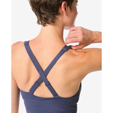 Hema Sport bh light support donkerblauw (donkerblauw) - XL