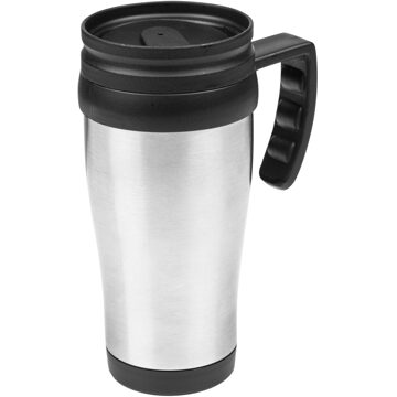 Hi RVS Autobeker - 450 ml - Dubbelwandige Thermobeker