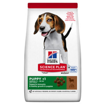 Hill's Canine Puppy Medium Lam&Rijst - Hondenvoer - 2.5 kg