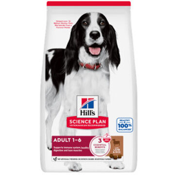 Hill's Hill's Adult Medium met lam & rijst hondenvoer 2 x 2,5 kg