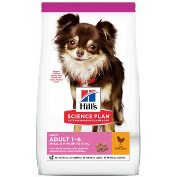 Hill&apos;s Hill's Light Adult Small - Mini - Hondenvoer - Kip - 1,5 kg