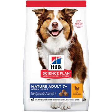 Hill&apos;s Hill's Mature Adult Medium - Hondenvoer - Kip - 2,5 kg