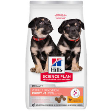 Hill&apos;s Hill's Puppy Medium Perfect Digestion met kip en bruine rijst hondenvoer 2 x 14 kg