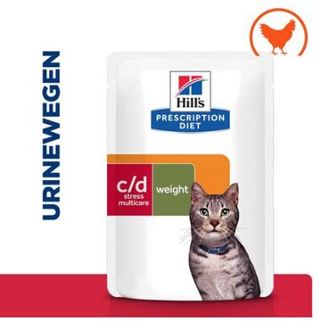 Hill's Prescription Diet Urinary Stress + Metabolic c/d - Kattenvoer - Kip - 1,02 kg