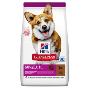 HILL'S SCIENCE PLAN Canine Adult Small Mini Lam Rijst 1.5 kg