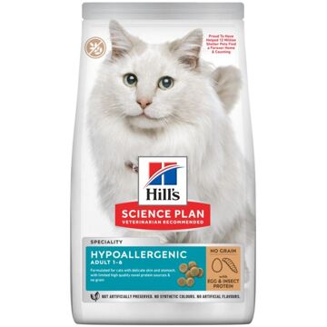 HILL'S SCIENCE PLAN Hill's hypoallergeen Ei en insect - Kattenvoer