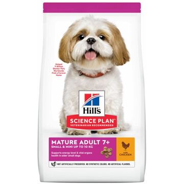 HILL'S SCIENCE PLAN Hill's Mature Adult Small - Mini - Hondenvoer - Kip - 6 kg