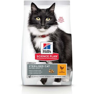 Hills Science Plan Sterilized Cat - Mature Adult 7+ - Kattenvoer - 1.5 kg