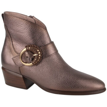 Hispanitas Phi254256 topo dames enkellaarzen gekleed Zilver - 38