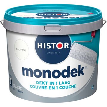 Histor Monodek - 10 liter - Muurverf - Gebroken Wit