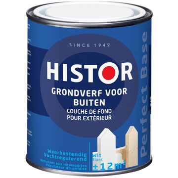 Histor Perfect Base Grondverf voor Buiten 0,75 liter - Wit