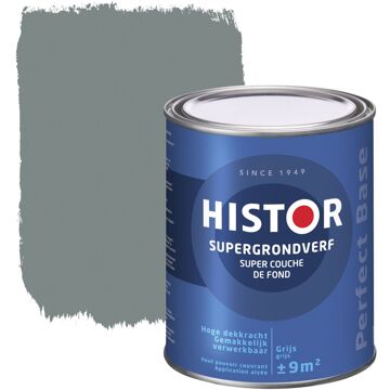 Histor Perfect Base Supergrondverf 0,75 liter - Grijs