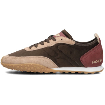 Hoff Bruine Suède Lage Sneakers Hoff , Brown , Dames - 39 EU