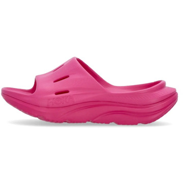 Hoka One One Roze Recovery Slide Pantoffels Hoka One One , Pink , Dames - 36 EU