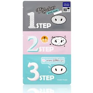 Holika Holika Pig-Nose Clear Black Head Set Of Slices Deeply Cleansing Pores 3Pcs.