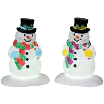 'Holly Hat Snowman' - Verlicht accessoire - Exclusief adapter