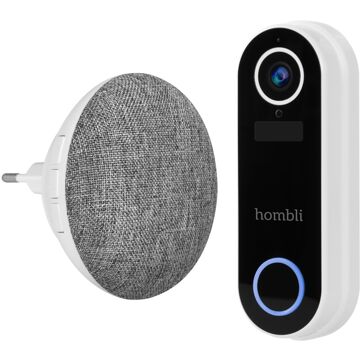 Hombli Smart Doorbell 2 Met Chime 2 Wit