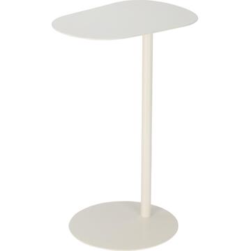 Home & Styling Bijzettafel organisch wit 35x53cm