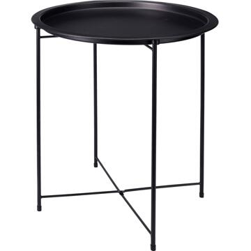 Home & Styling Bijzettafel zwart ø47xh50cm