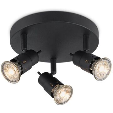 Home Sweet Home LED Opbouwspot Cilindro 3 - dimbaar - Zwart