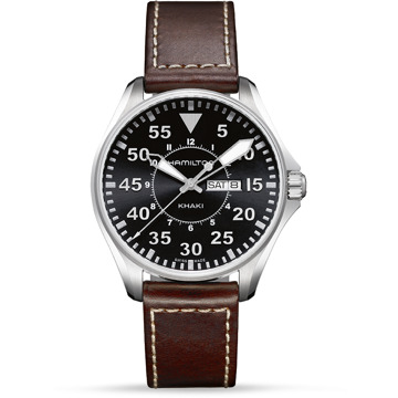 Horloge Pilot H64611535 Zilver