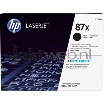 HP 87X Toner Zwart XL (CF287X)