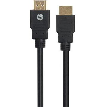 HP HDMI Aansluitkabel [1x HDMI-stekker - 1x HDMI-stekker] 1.00 m Zwart