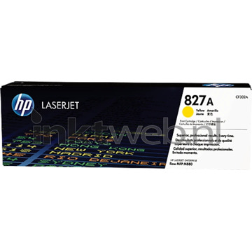 HP Tonercartridge hp cf302a 827a geel