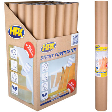 HPX Zelfklevend Afdekpapier 500mmx15m