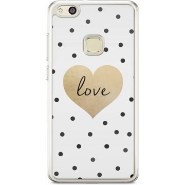 Huawei P10 Lite siliconen hoesje - Love dots