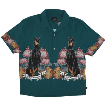 Huf Beste Jongens Resort Shirt HUF , Multicolor , Heren - 2Xl,Xl,L,M,S