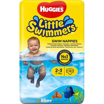 Huggies Little Swimmers wegwerpzwembroekjes - maat 2-3 - 12 stuks