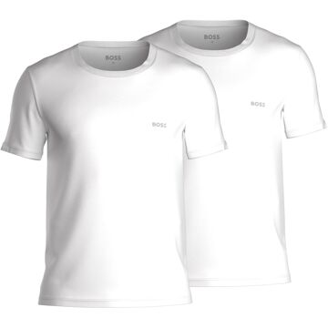 Hugo Boss Comfort T-shirt O-hals 2-Pack wit - XXL