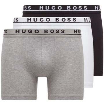Hugo Boss Onderbroek - Maat S  - Mannen - zwart - grijs - wit