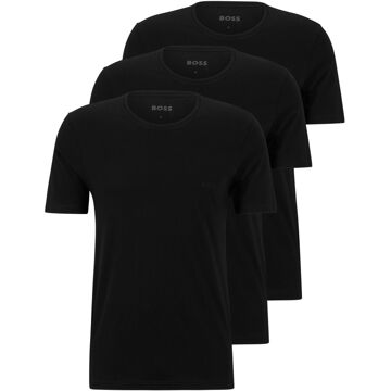 Hugo Boss T-Shirts Hugo Boss , Black , Heren - 2Xl,Xl,S