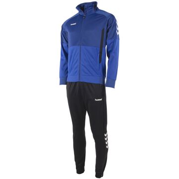 Hummel Senior trainingspak blauw/zwart - XL