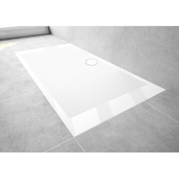 Huppe EasyStep douchevloer 90x90cm wit 215021055 Wit glans