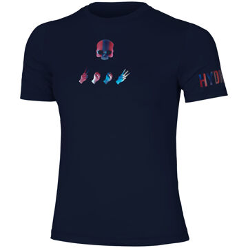 Hydrogen Tech T-shirt Dames donkerblauw - XS,S,M