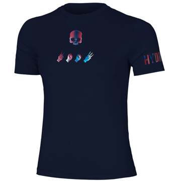 Hydrogen Tech T-shirt Dames donkerblauw - XS