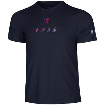 Hydrogen Tech T-shirt Heren donkerblauw - S,M,XXL